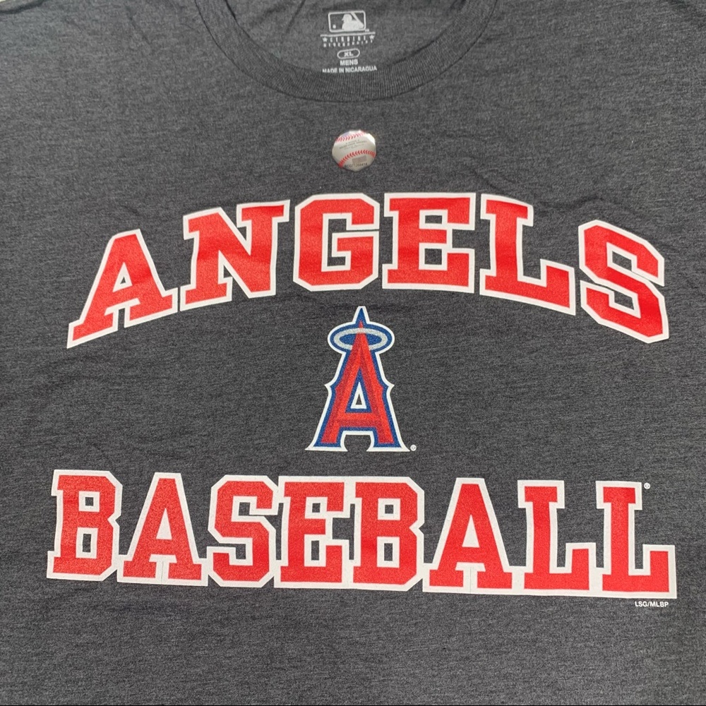 💥SALE💥 ⚾️ New-Genuine MLB Merchandise Los Angeles Angels short sleeve Tshirt - Picture 2 of 4